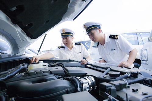 車(chē)輛暫時(shí)進(jìn)出口進(jìn)口前的工作是怎么做的？